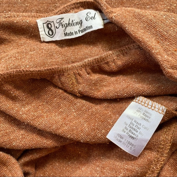 Fighting Eel - Hemp Cropped Pants - Picture 4 of 4